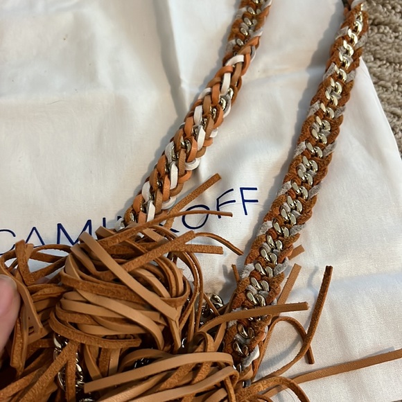 Cute Rebecca minkoff Leather tassel bag! - Picture 3 of 4